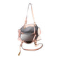 Bolsa [Guy Laroche] tipo Tote con listones y detalles dorados color rosa