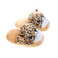 Pantufla para niña [Peschelle] con diseño de Leopardo color naranja