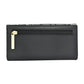 Cartera para dama Chatties de broche con diseño animal print tipo serpiente color negro