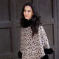 Capa Invernal Para Dama Con Diseño Animal Print