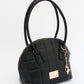 Bolsa [Baby Phat] Tipo Satchel Color Negro Diseño Capitonado