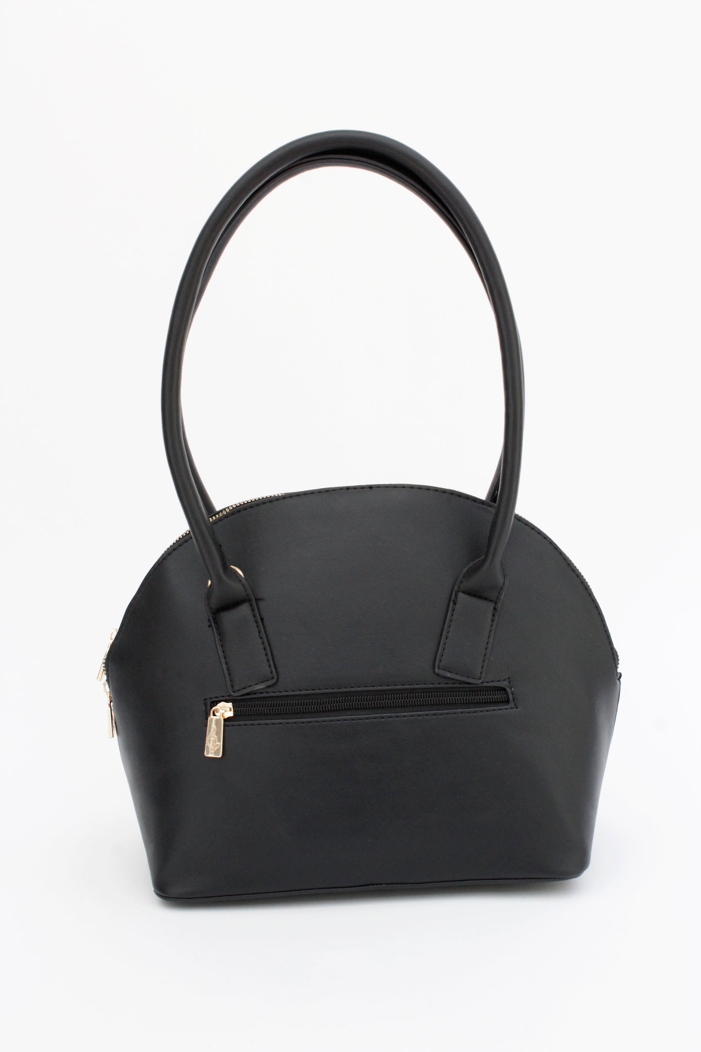 Bolsa [Baby Phat] Tipo Satchel Color Negro Diseño Capitonado