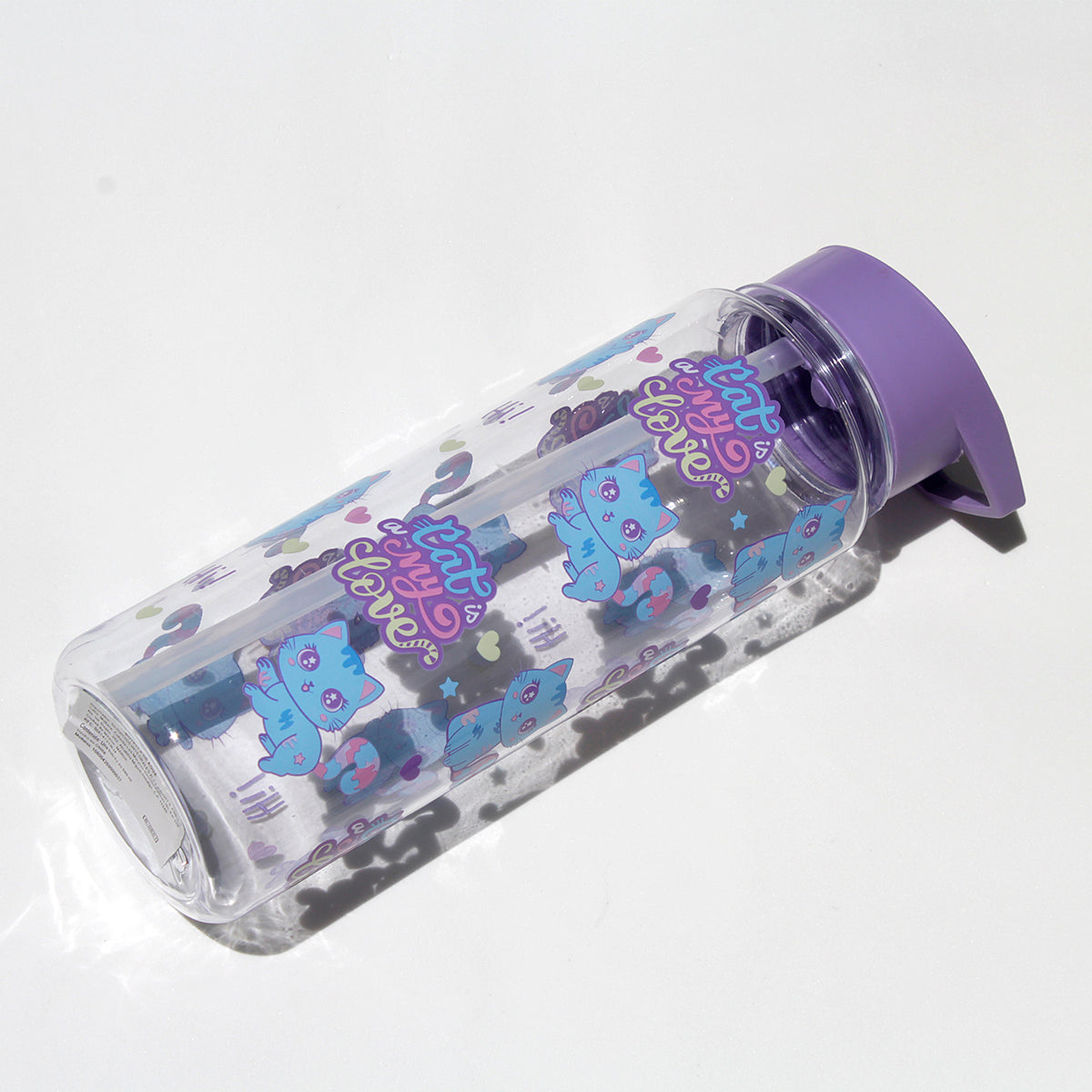 Botella Para Agua de 680ml Color Rosa Diseño Unicornio Infantil Peschelle  Unicornio Rosa