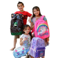 Mochila Peschelle Escolar Rosa Con Diseño De Unicornio