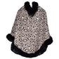 Capa Invernal Para Dama Con Diseño Animal Print