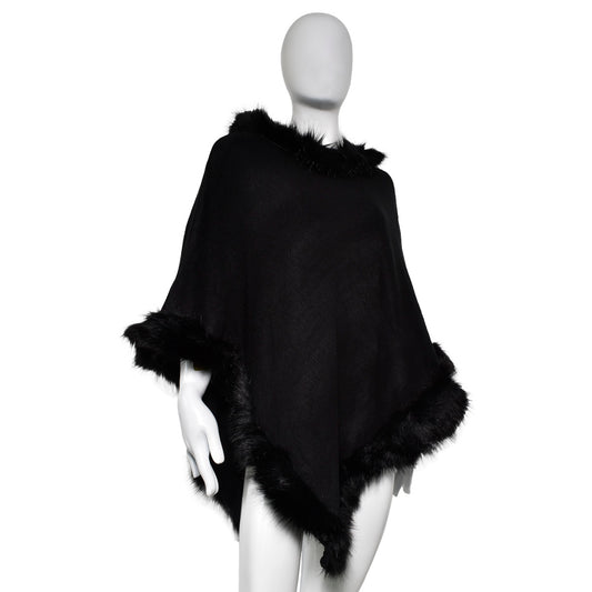 Capa Para Dama Invernal Color Negro