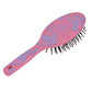 Cepillo ovalado acojinado, pequeño, con diseño de girl squad rosa