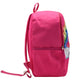 Mochila Peschelle Escolar Rosa Con Diseño De Unicornio